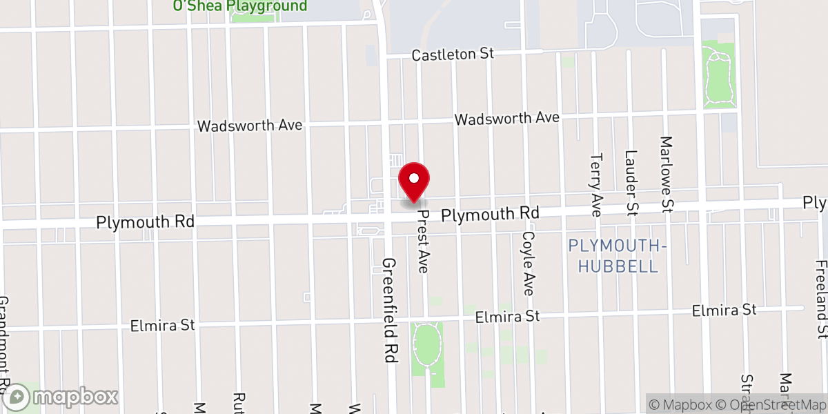 Map showing location of Transforming Love Community Inc