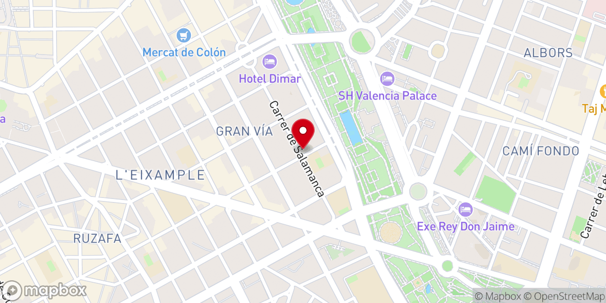 Map showing location of Parroquia del Santo Ángel Custodio