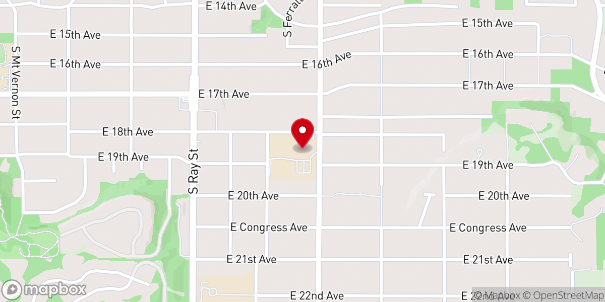 Map showing location of St. Peter's