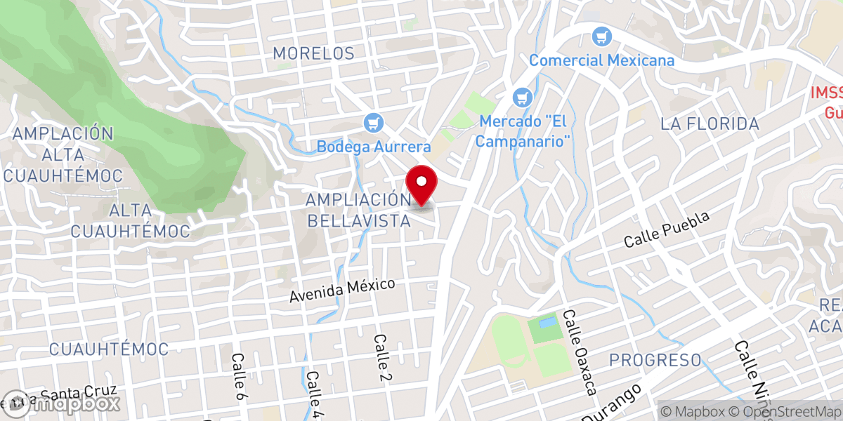 Map showing location of Iglesia de Dios (7º día) A.R.