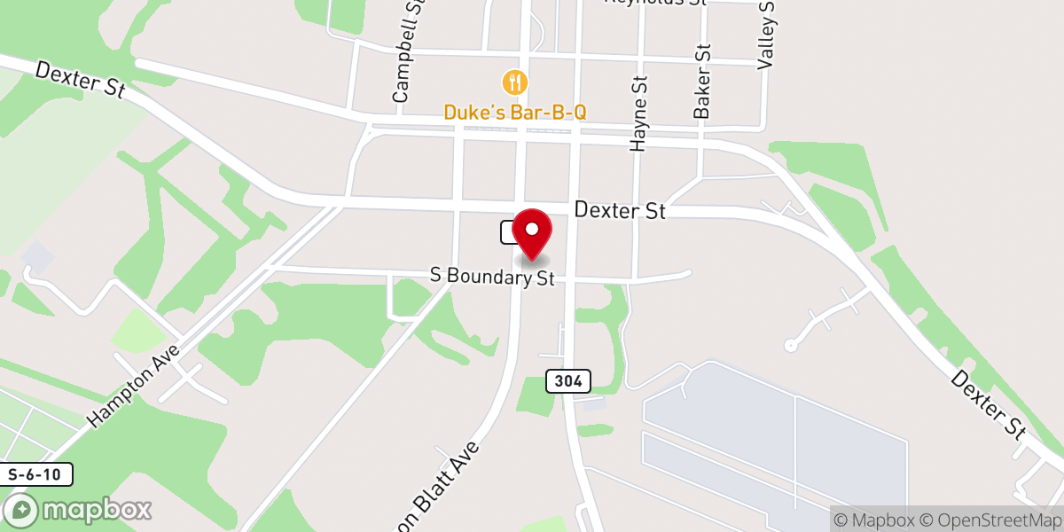Map showing location of Power House Church Ministry