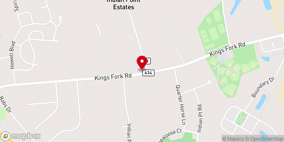 Map showing location of Open Door Church of Suffolk