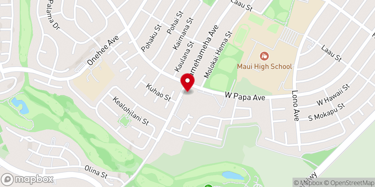 Map showing location of Valley Isle Church of Christ
