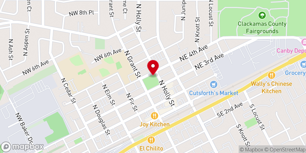 Map showing location of Wait City Park