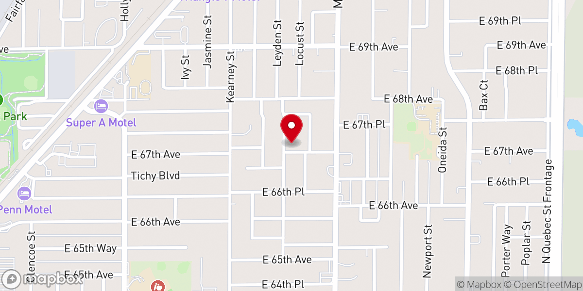 Map showing location of LifeHouse Ghanaian SDA Church, Denver