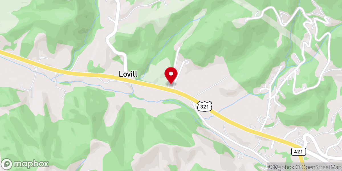 Map showing location of Grace Christian Church