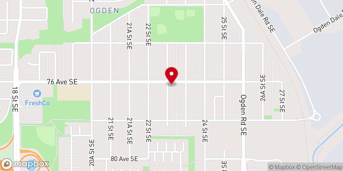 Map showing location of St. Augustine's Church