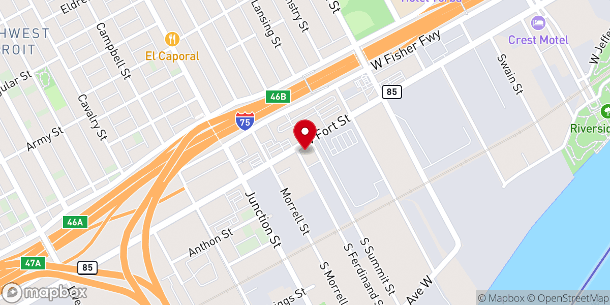 Map showing location of Kingdom Apostolic Ministries
