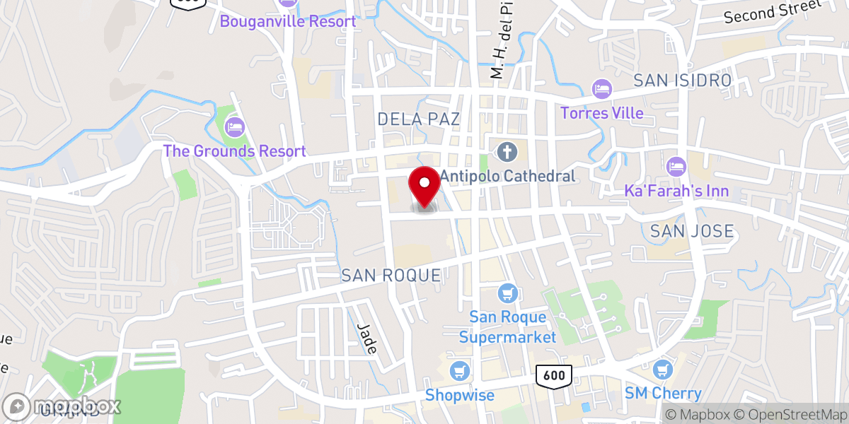 Map showing location of Hope in the Word Christian Ministries