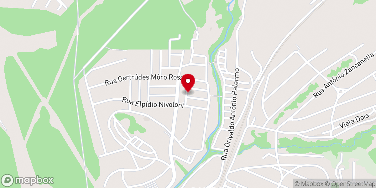 Map showing location of Igreja Batista Restauração
