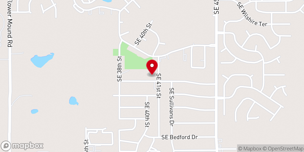Map showing location of Dwell Church