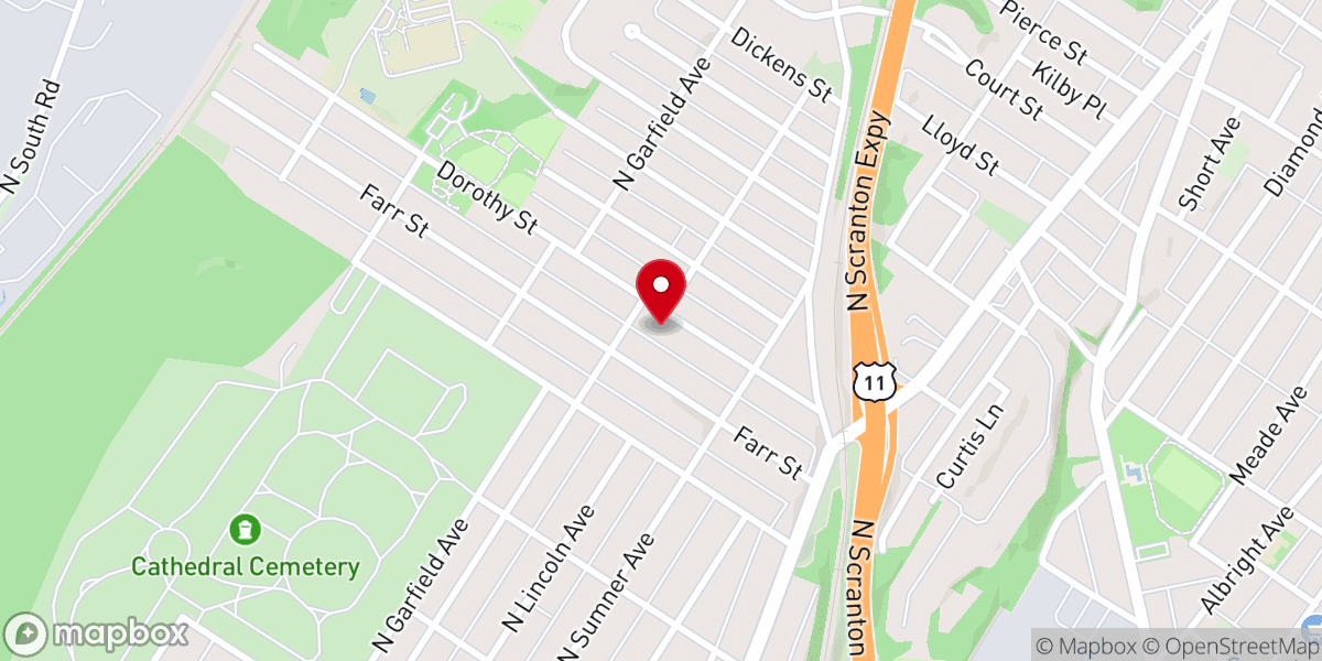 Map showing location of Iglesia De Dios Pentecostal
