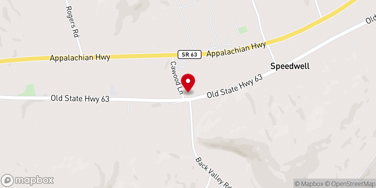 Map showing location of Cawood Methodist Church
