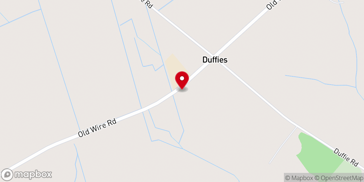 Map showing location of McCormick Chapel Church