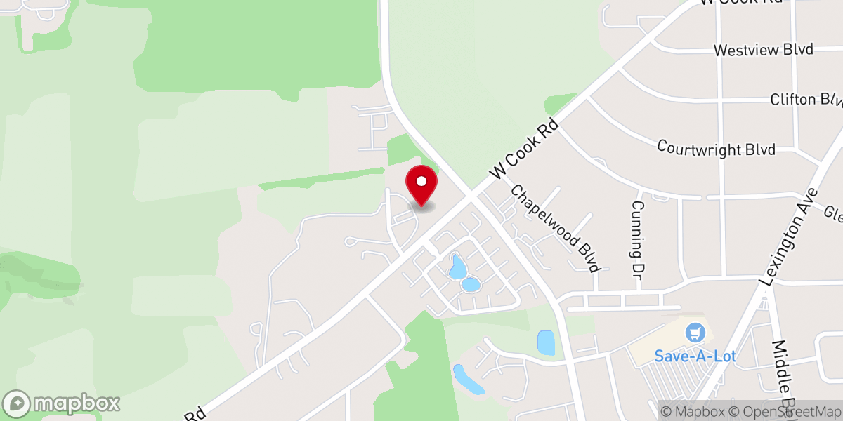 Map showing location of Seventh-day Adventist Church, LLC