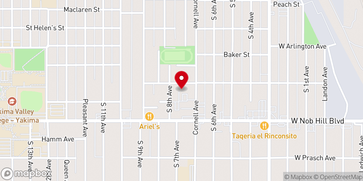 Map showing location of Holy Cross Orthodox Church