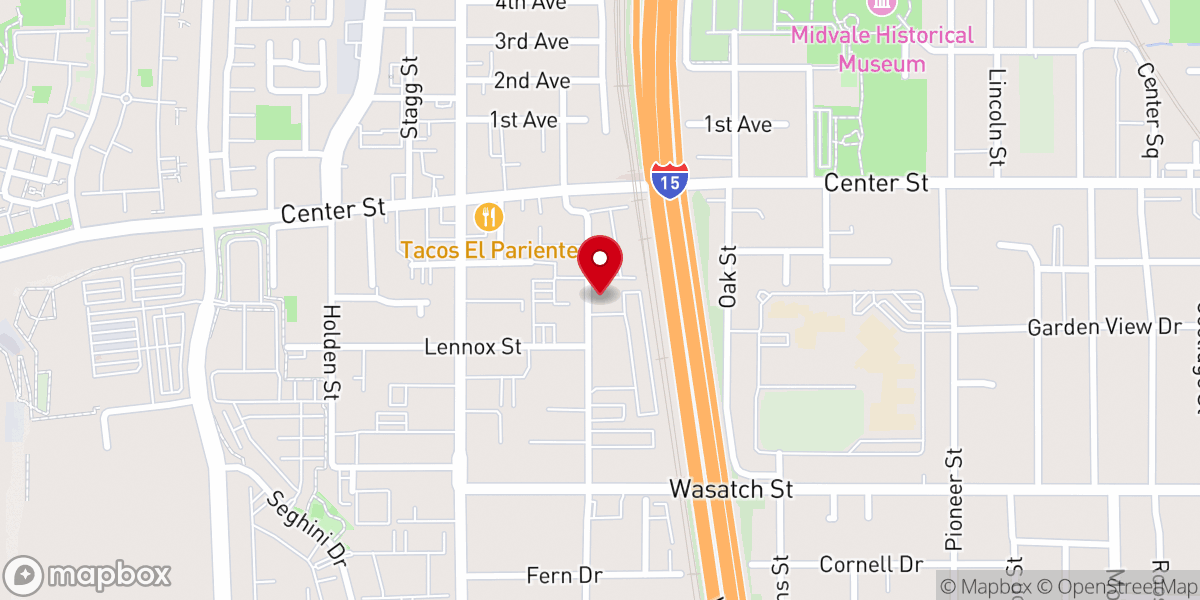 Map showing location of Holy Cross Ministries Promotor