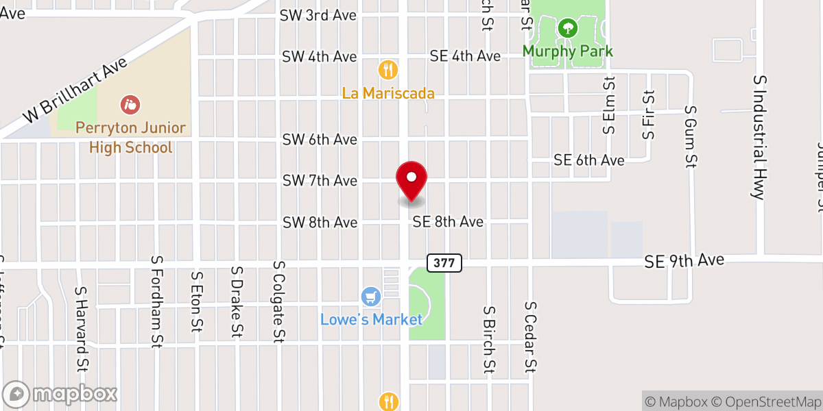 Map showing location of Lifegate Fellowship Church