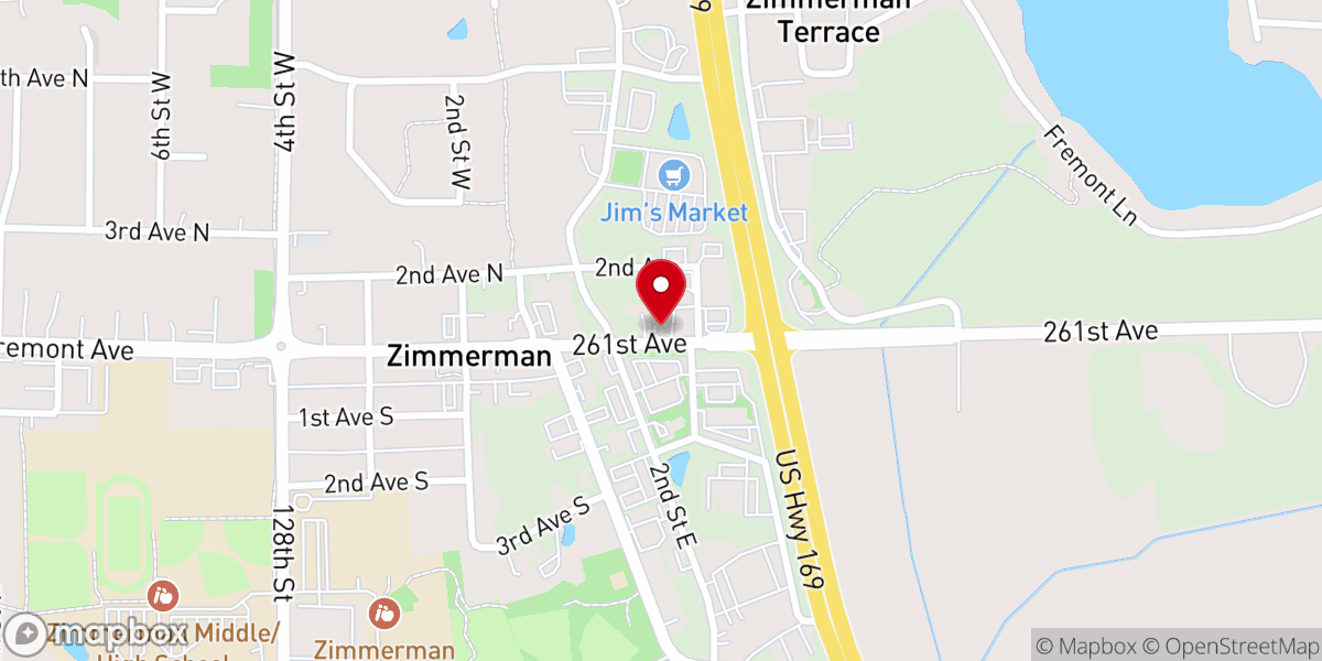 Map showing location of Restoring Lives Community Church