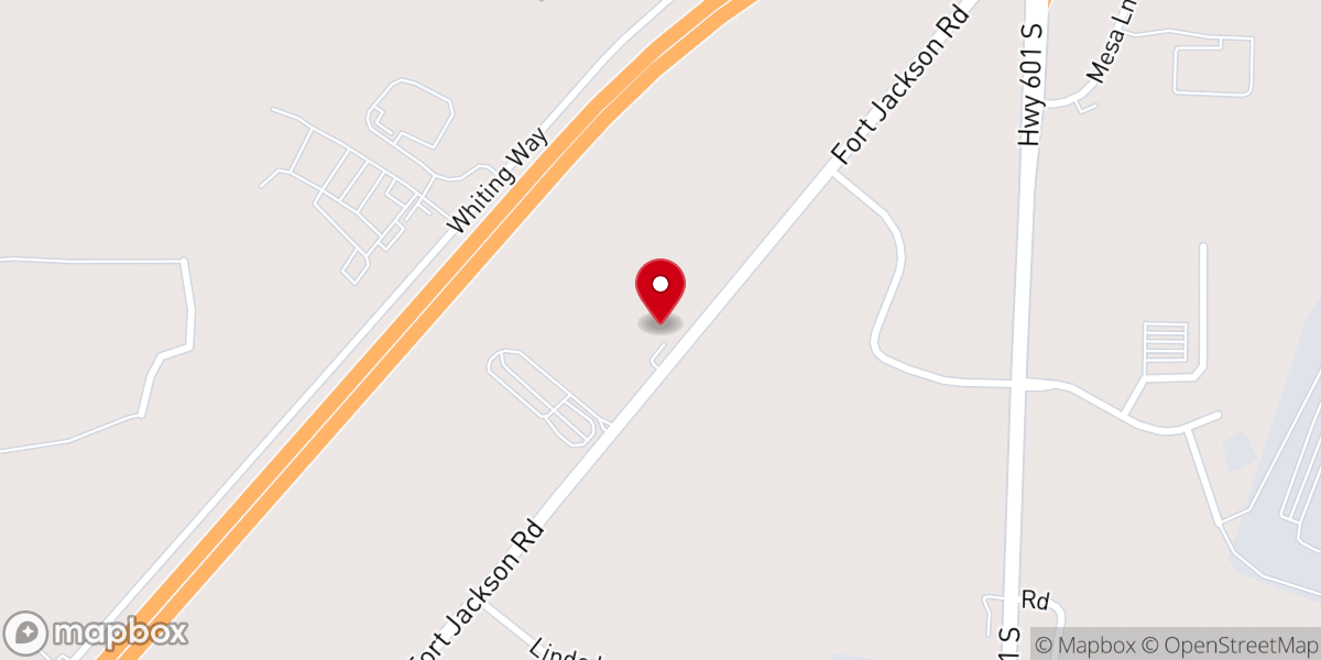 Map showing location of Unity United Methodist Church