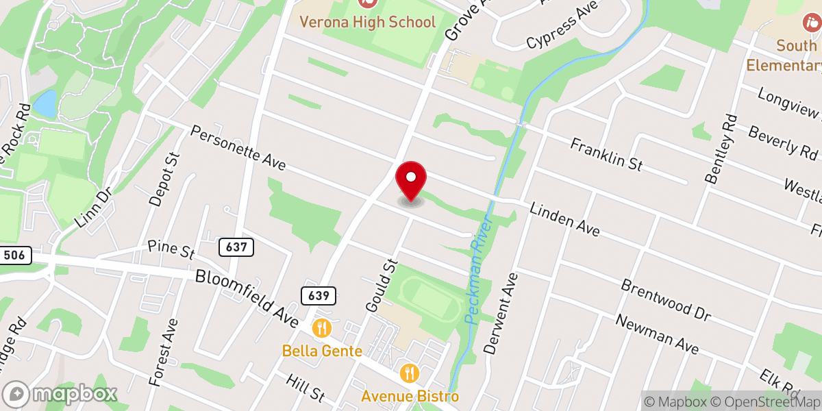 Map showing location of Christian Congregation in the United States - CCUS Verona