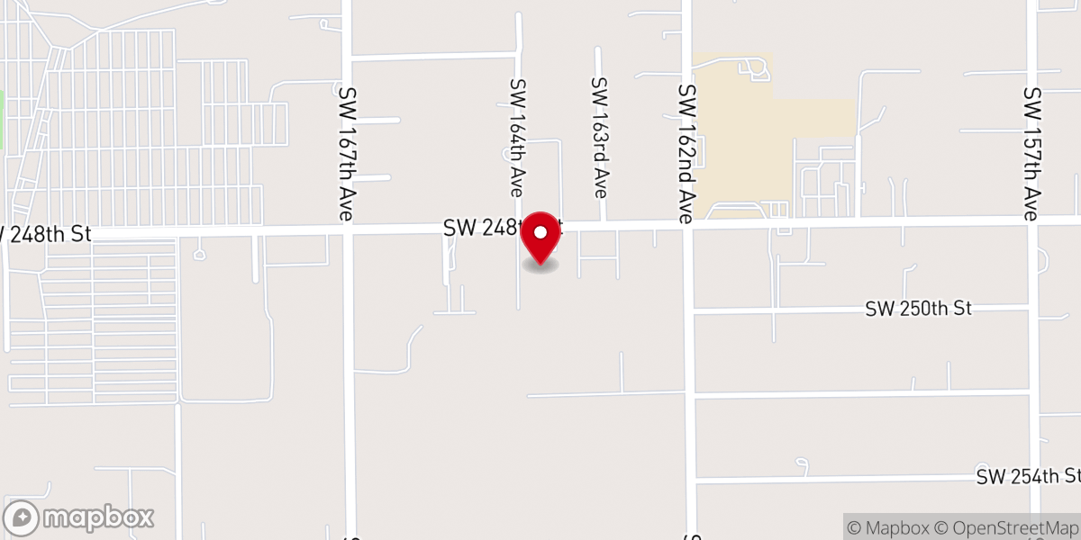 Map showing location of First Baptist Church of South Miami