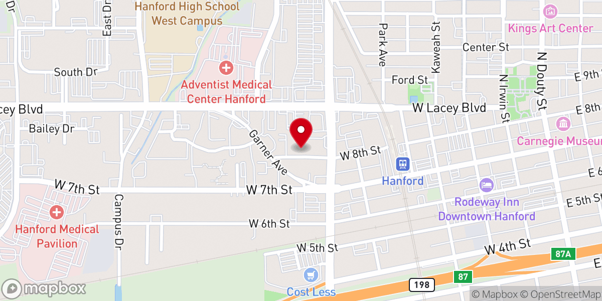 Map showing location of Renewing Faith Global Outreach