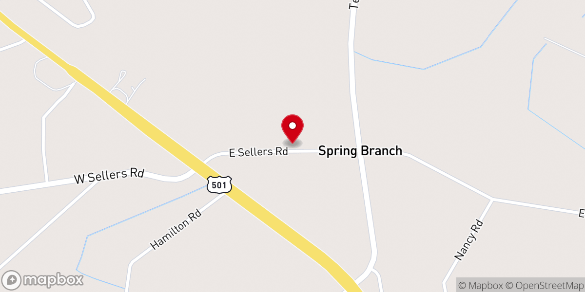 Map showing location of New House of Praise