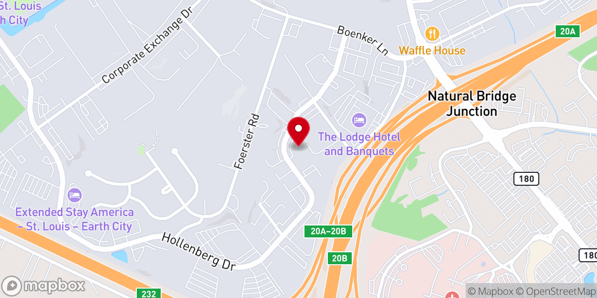 Map showing location of The Saint Louis Adventist Community Services Center