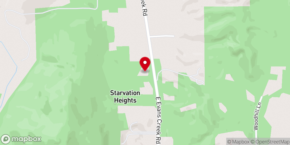 Map showing location of Grace Baptist Church