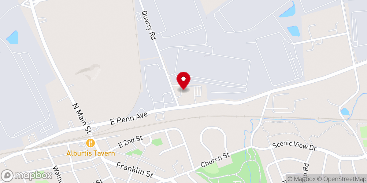 Map showing location of Church of the Good Shepherd