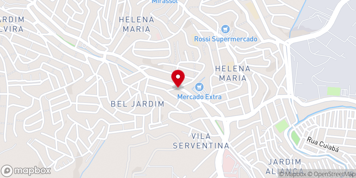 Map showing location of ICPI - Igreja De Cristo Pentecostal Internacional