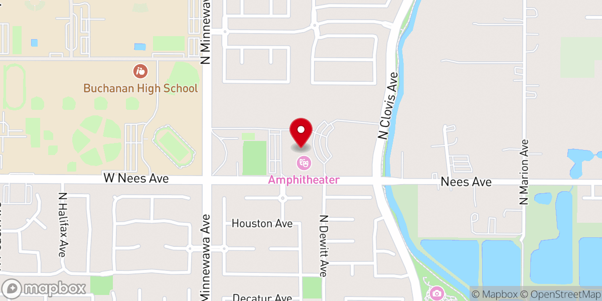 Map showing location of College Community Church
