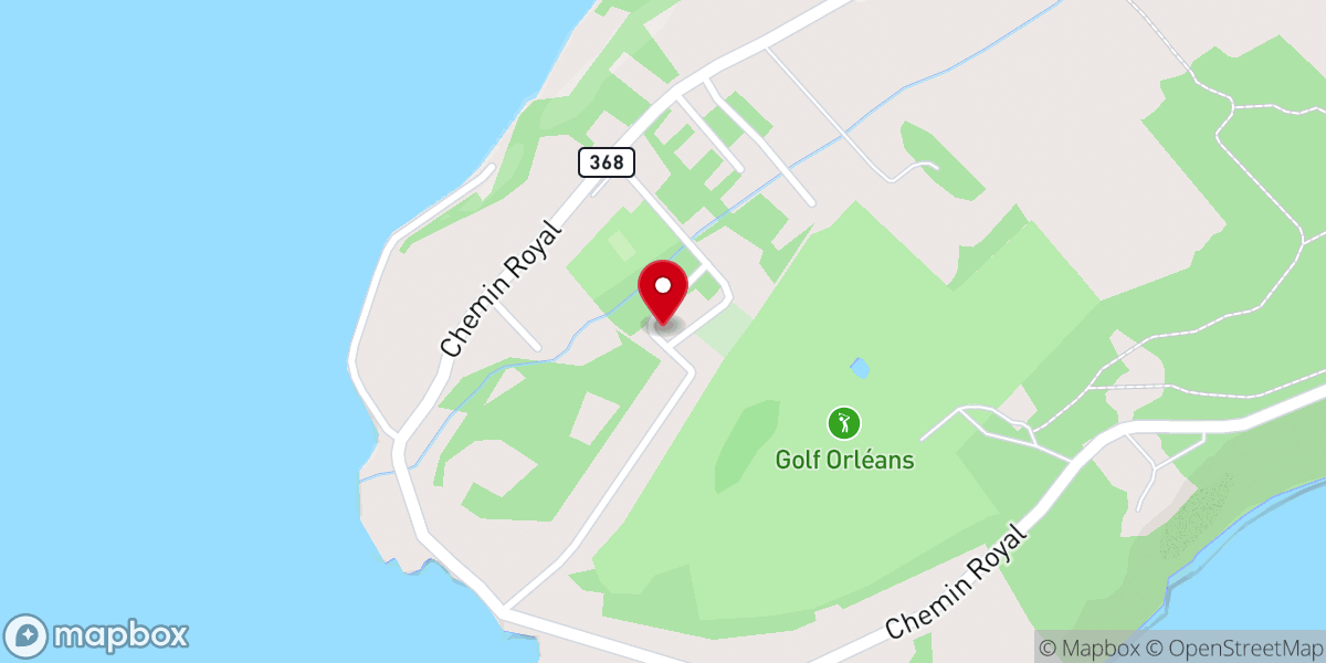 Map showing location of Church of St. Petronille