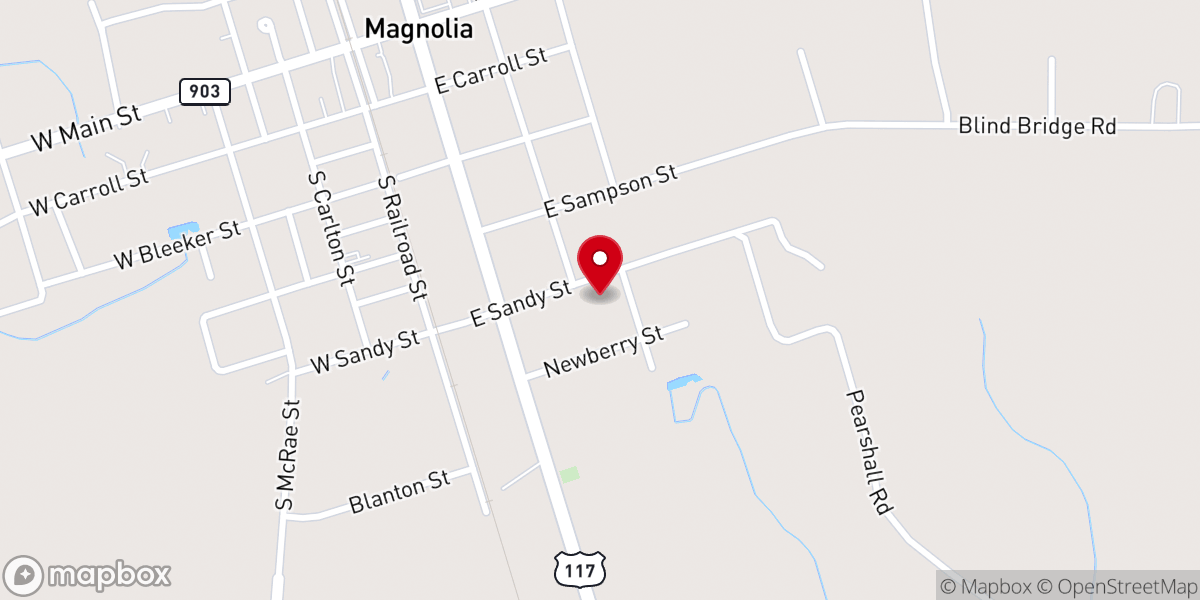 Map showing location of Saint Peter Church