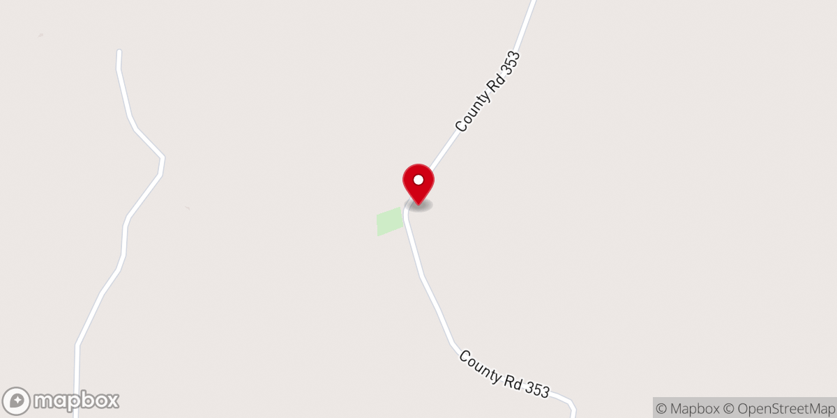Map showing location of Our Lady of Lourdes Catholic Church