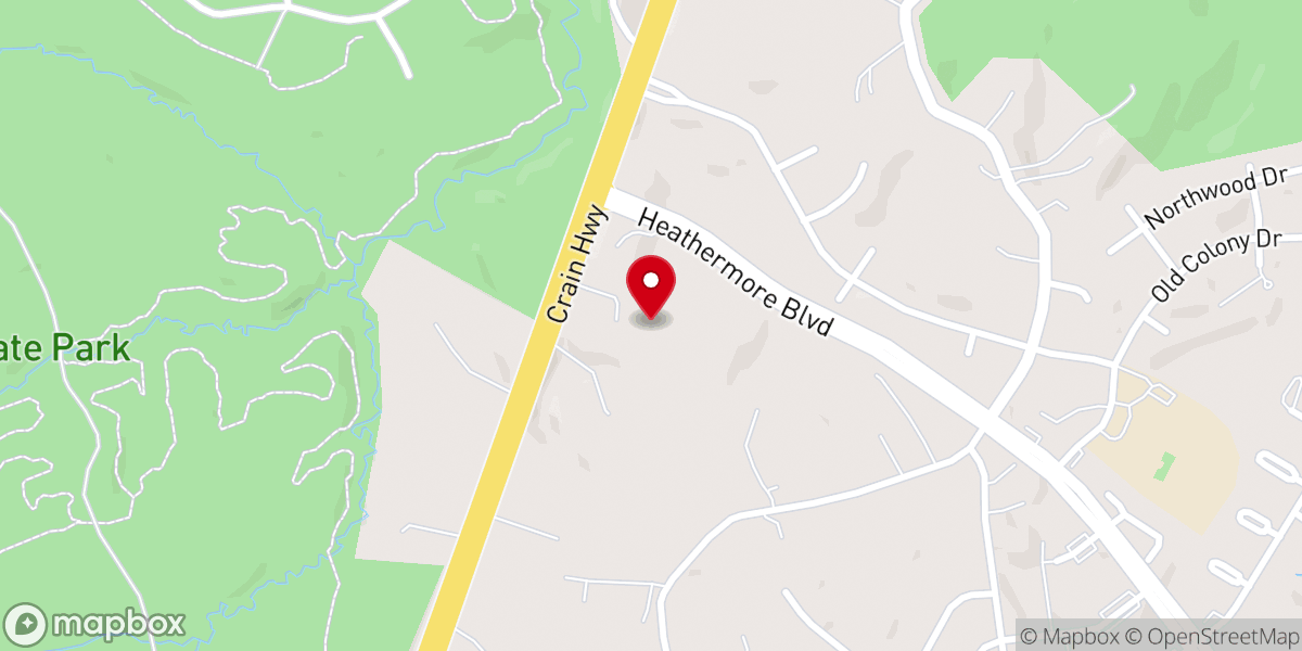 Map showing location of Fil-Am International Church