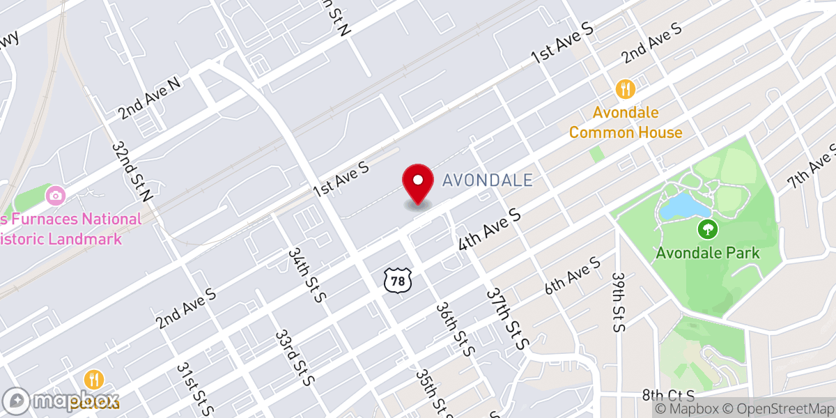 Map showing location of Globalservant Ministries