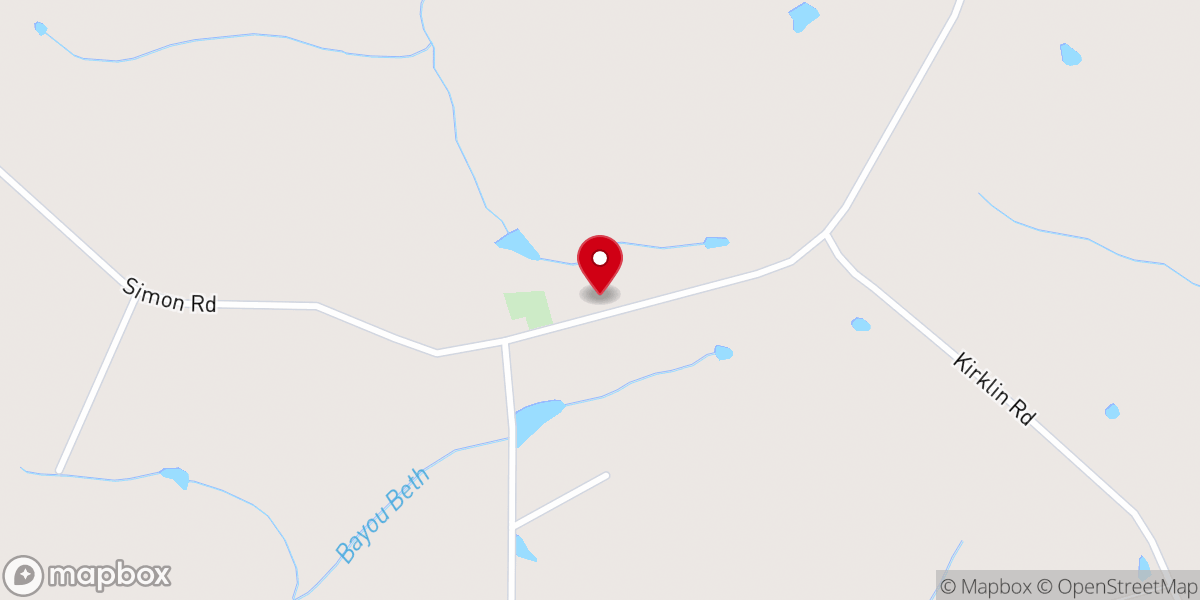 Map showing location of State Line United Pentecostal