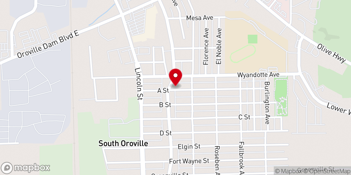 Map showing location of 25 35 Ministries