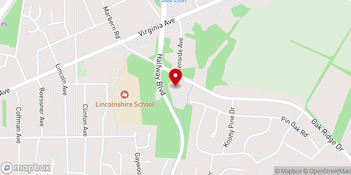 Map showing location of Hub City Vineyard