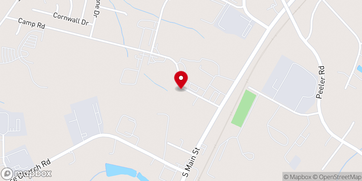 Map showing location of Rose Of Sharon Holiness Church