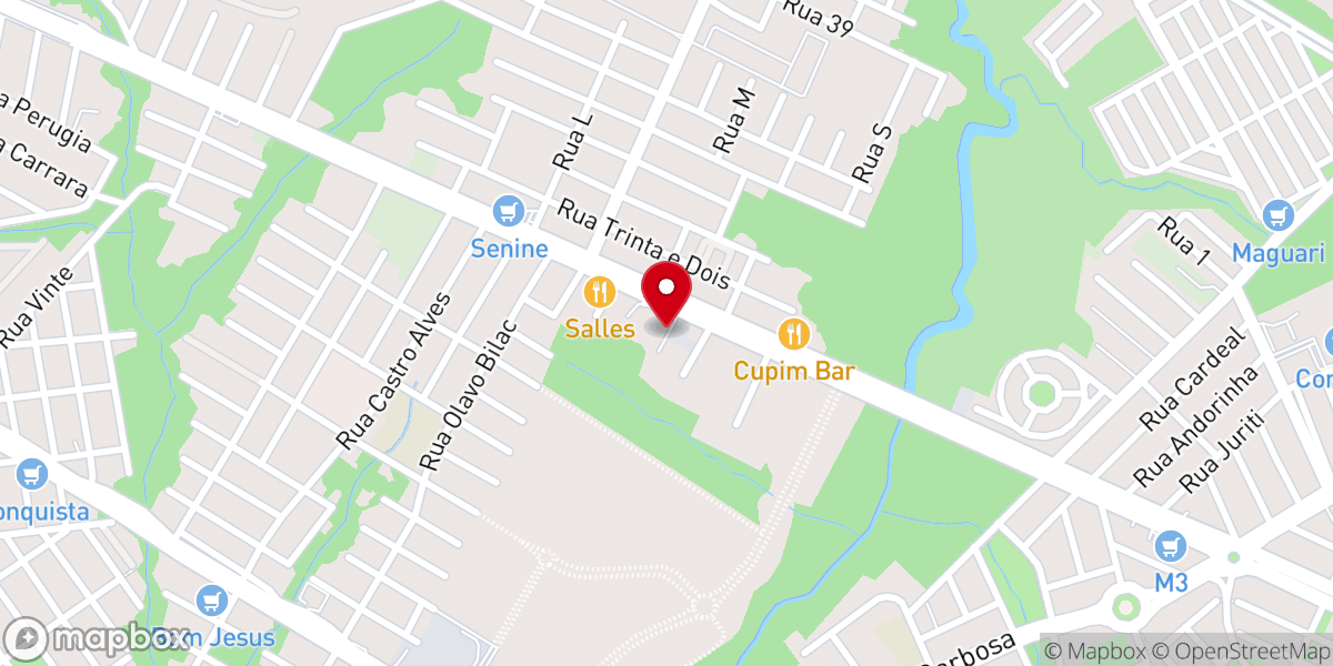 Map showing location of Igreja Batista Nacional Vinho Novo