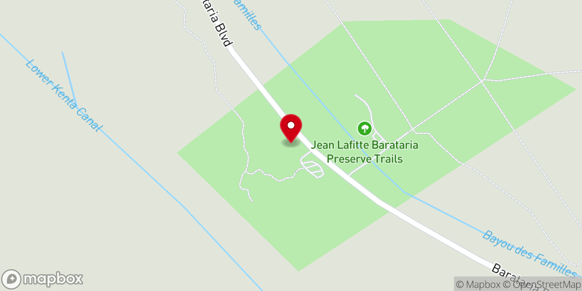 Map showing location of US Park Ranger's Station