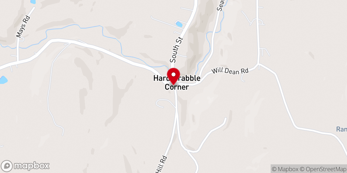 Map showing location of Springfield Vermont Christadelphian Ecclesia