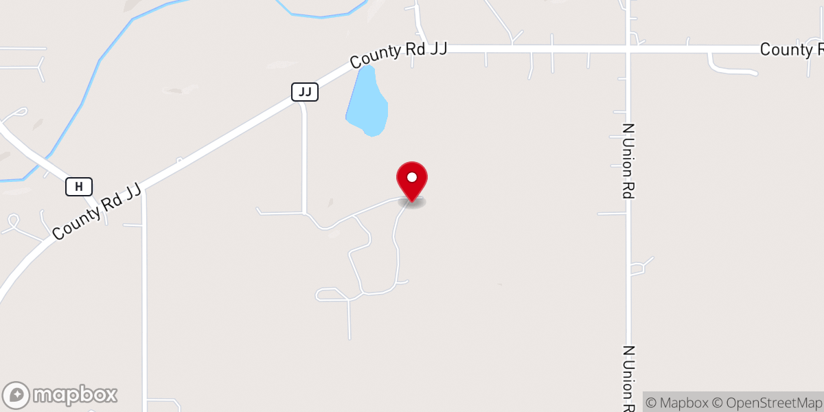 Map showing location of Manitowoc County Historical Society: Museum and Pinecrest Village