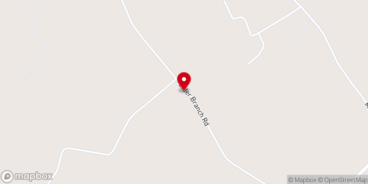 Map showing location of Pine Grove Missionary Baptist Church