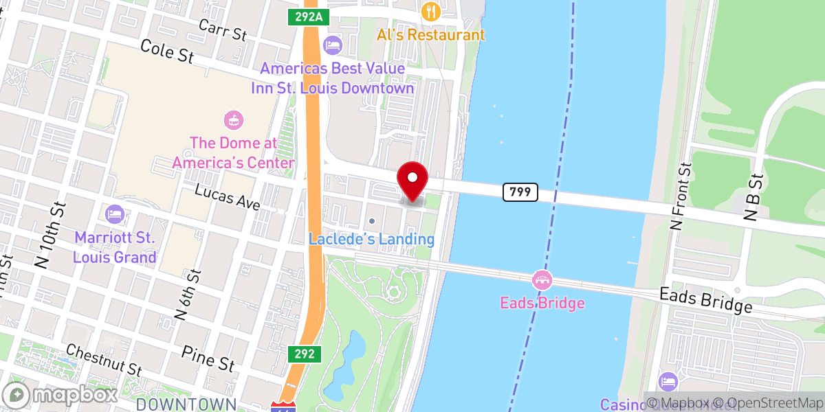 Map showing location of His Purpose Ministries