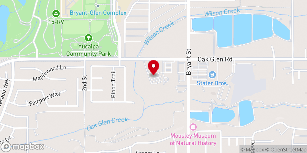 Map showing location of Wildwood Calvary Chapel