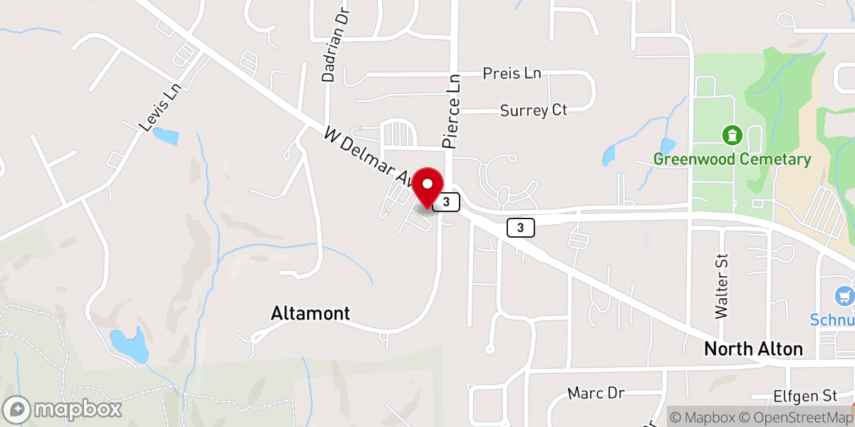 Map showing location of Unity Fellowship Church